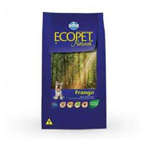 Racao-Farmina-Ecopet-Natural-Small-Bites-para-Caes-Adultos-de-Racas-Pequenas-Sabor-Frango-15Kg