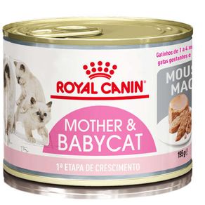 Racao-Umida-Royal-Canin-Instinctive-Mother-BabyCat-Lata-para-Gatas-Gestantes-e-Filhotes-195g