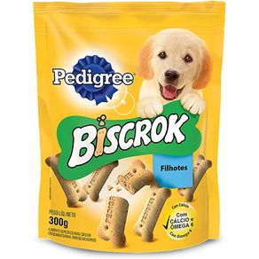 Biscoito-Pedigree-Biscrok-Junior-para-Caes-Filhotes-300G