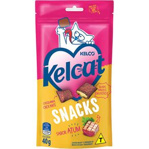 Snack-Kelcat-para-Gatos-Adultos-e-Filhotes-Sabor-Atum-40G-Dogs-Shop