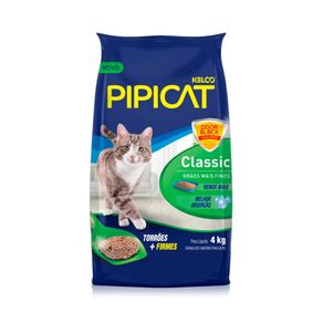 Areia-Higienica-Pipicat-Classic-para-Gatos-4Kg